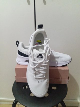 Nike Air Max Zapatillas Hombre Blancas Negras