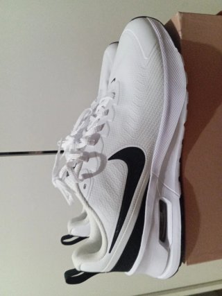 Nike Air Max Zapatillas Hombre Blancas Negras