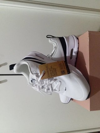 Nike Air Max Zapatillas Hombre Blancas Negras