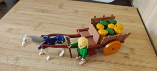 Playmobil Belén Carro Aldeano