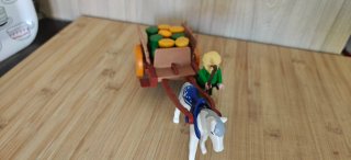 Playmobil Belén Carro Aldeano