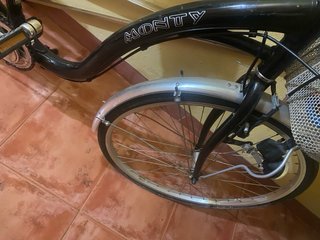 Bicicleta Paseo Monty Negra