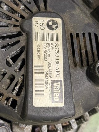 Alternador BMW 320d E90 2006 320d M47D20 204D4 7799180