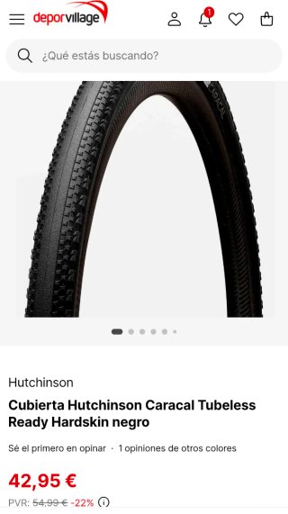 Cubiertas Hutchinson Caracal Tubeless Ready
