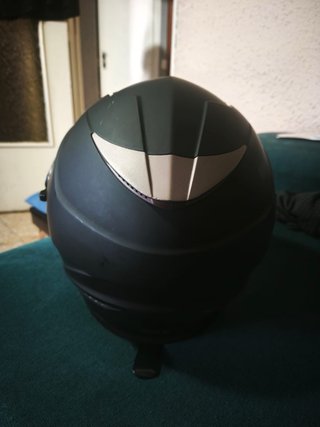 Casco de moto integral negro
