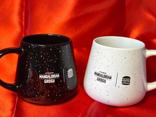 Tazas Mandalorian y Grogu (Baby Yoda) x2