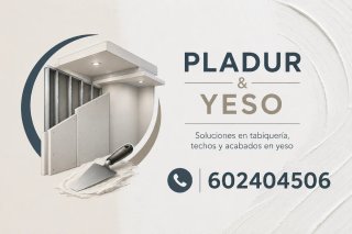 Trabajos de Pladur.