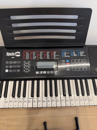 Piano Rock Jam RJ761 con banco y funda