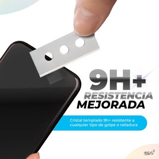 Protector pantalla cristal templado resistente