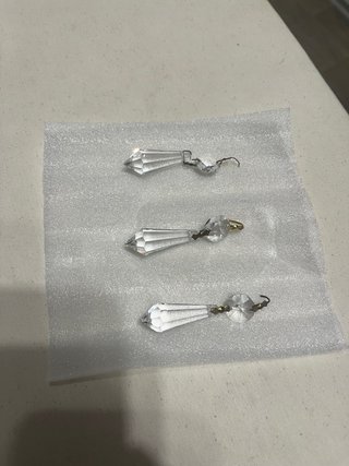 Lágrimas de cristal para lámpara