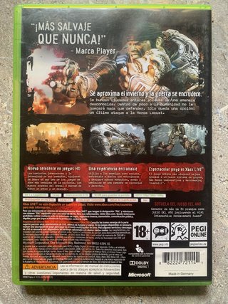 Gears of War 2 Xbox 360