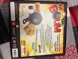 Tic Tac Boom Juego de Mesa Goliath