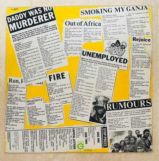CAPITAL LETTERS LP PRESIDENT AMIN 1980 REGGAE