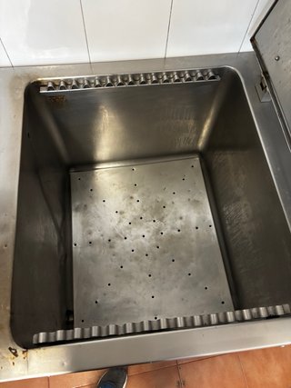 Marmita de cocción industrial a gas