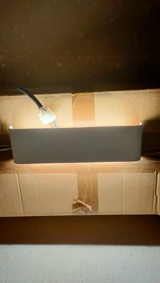 Lámpara LED Pared Interior 18W Blanco 28cm 3 tonos