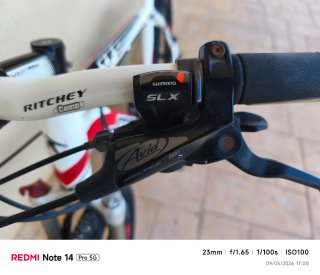 Bicicleta Merida Race 29 Blanca y Roja