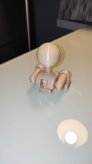 Joystick para teclado beige