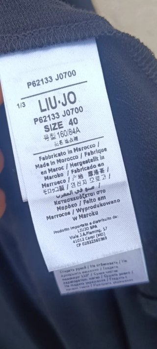 Liu Jo Vestito Nero