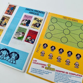 Álbum de Cromos MAFALDA de ASTON año 1989