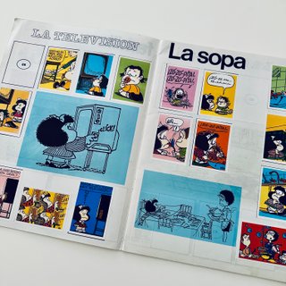 Álbum de Cromos MAFALDA de ASTON año 1989