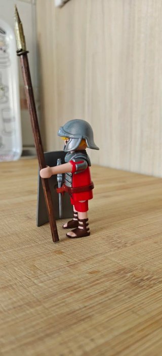 Playmobil Romano con Escudo y Lanza
