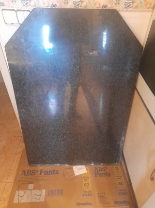 Losa de mármol  110 largo x 75 ancho x 2 grosor