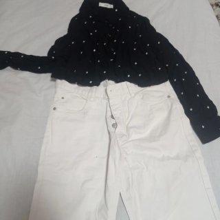 Blazer azul juvenil