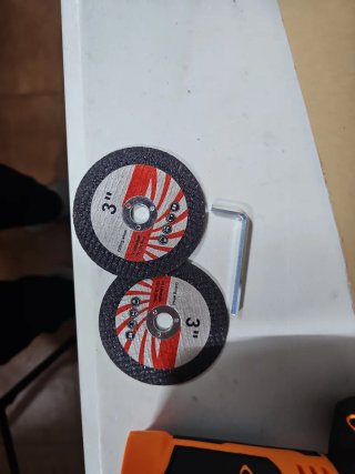 Mini amoladora 12V Li-ion