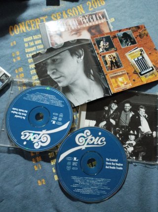 Stevie Ray Vaughan 3 Álbums CDs