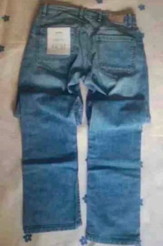 Jeans Hombre Talla M Azul ( 38 ) Sin Estrenar