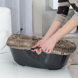 Ferplast cojín acolchado algodón lavable regulable