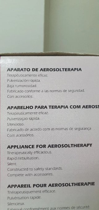 Coryneb Nebulizador Aerosol Uso Doméstico