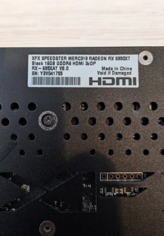 AMD RX 6950 XT XFX Speedster MERC 319 Black 16GB