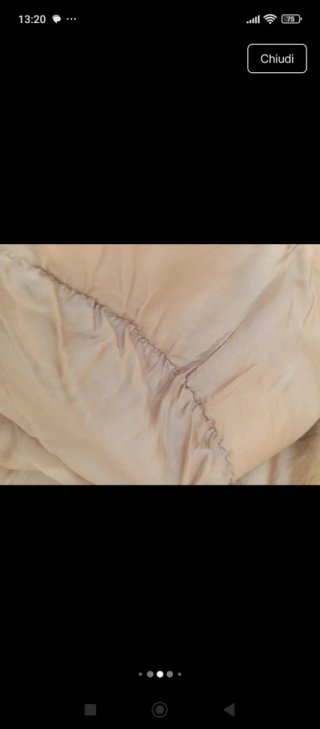 Completo donna vintage 100% lino fatto a mano