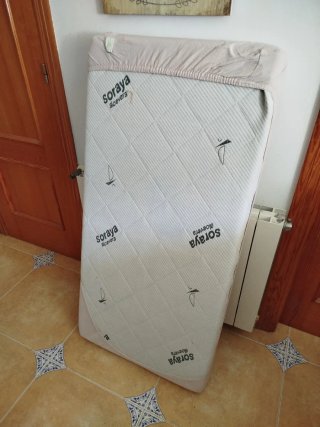 Cuna de viaje plegable+colchón