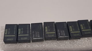 Lote 10 Relés NAIS TQ2-5VDC Made in Germany