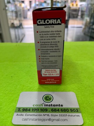 Linterna de seguridad Gloria con imán
