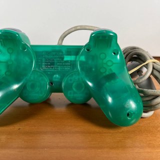 Controller Dualshock PS1 PS One Sony Verde