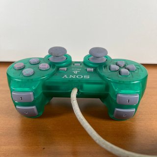 Controller Dualshock PS1 PS One Sony Verde