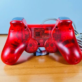 Controller Dualshock PS1 PS One Sony Rosso