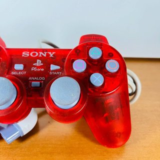 Controller Dualshock PS1 PS One Sony Rosso