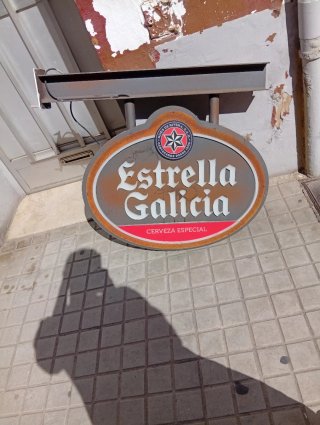 Cartel Estrella Galicia Cerveza Especial