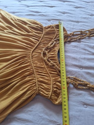 Top Zara Collection tirantes dorados