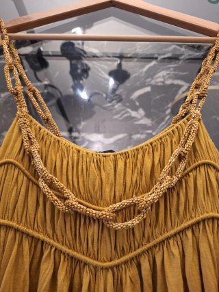 Top Zara Collection tirantes dorados