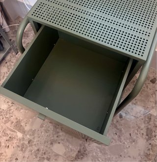 Cajonera Metálica Verde IKEA descatalogada