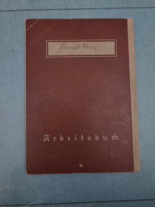 Arbeitsbuch IIWW Tercer Reich Werner Schmidt 1938