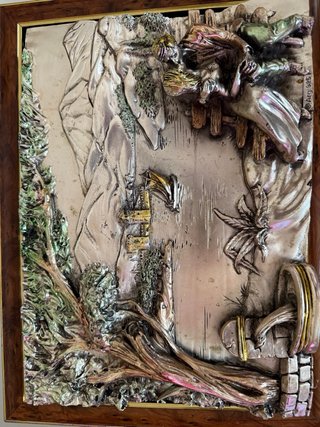 Espejo Decorativo Italiano ARG.925 Plata Ley