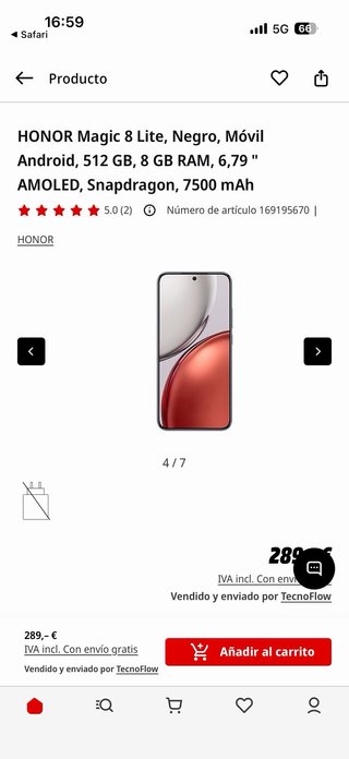 HONOR Magic8 Lite 5G NFC