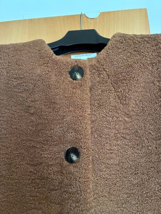 Abrigo mujer borreguil/Teddy camel