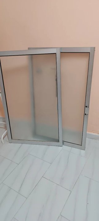Ventanas correderas aluminio gris